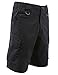 LAPG Men's Operator Elastic Waistband Tactical Shorts, Durable Ripstop Workout, Outdoor Men's Shorts, Cargo Shorts for Men - Navy - 34