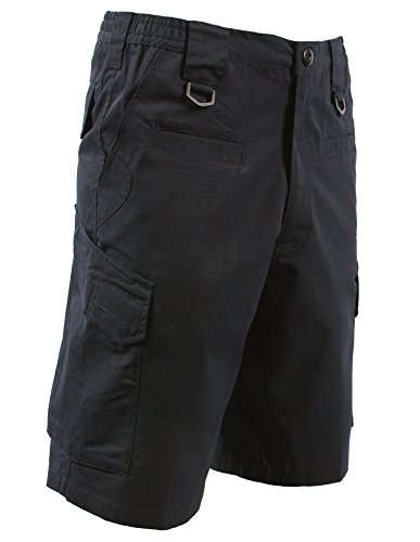 LA Police Gear Operator Tactical Shorts with Elastic Waistband