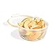 Lock&Lock Easy Match by Starfrit 71 oz Round Container, Clear/Orange