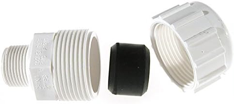 B and K 161-103 PVC Compression Male Adapters, 1/2"