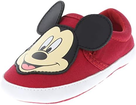 Mickey Mouse Boys' Infant Mickey Soft Sole Slip-On