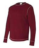 J America Men's Vintage Long-Sleeve Thermal T-Shirt