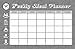 Magnetic Dry Erase Weekly Meal Planner 11X17 Whiteboard