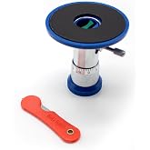iDili Biological Microtome, Manual Hand Slicer for Plant Tissue with0-10mm Lifting Range, Ideal for School Laboratory, Biology Students &amp; Home Learning J27009