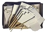 Box of 100 Solid White Blank Toothpick Flags Dinner Flags Cocktail Flags Ships Fast Windstrong®