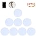 Fixate sticky cell pads - gel pad by DOMUMLiving - A Pack Of 8 White transparent clear Fixate Adhesive Pads To Stick On Glass , Mirrors , Metal , Car , Cabinets - Non slip And Multipurpose