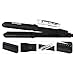 Steam Hair Straightener Flat Iron Professional Ceramic Tourmaline 2-in-1 Straightening Iron, Adjustable 300-450F Salon Vapor Styler, 110-220V Dual Voltage