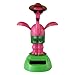 Juesi Dancing Solar Toy - Flipping Wings Flamingo with Sunglasses Animal Solar Powered Toys Dashboard Office Desk Home Decor Gift for Kids Adult