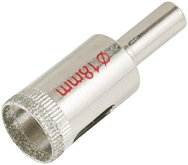 SODIAL(R) 18mm Cutting Diameter Hole Saw Drill Bit Cutter for Glass Ceramic Tile