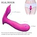 Wearable Vibrator Clitoris and G-Spot Stimulator Remote Control Vibrate Masturbation Dildo Toys for Adult,Invisible Wearable Vibrating Wand USB Rechargeable Silicone Clitoris Vagina Massager for Womenthumb 2