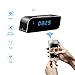 Eyeclub Wi-Fi Hidden Camera Clock HD Live Video Streaming Fashion Spy Security Cam Motion Detection Alerts