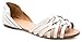 Olivia K Women's Comfort Casual Woven D'Orsay Pointed Toe Flat Sandal