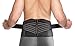 Copper Fit Unisex-Adult's Rapid Relief Back Support Brace with Hot/Cold Therapy, Black, Large/X-Large