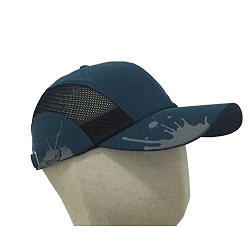 ATOFUL Baseball Hats Summer Hats for Men/Women, Adjustable Outdoor Sport Hats Cap(Blue)