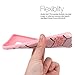 JAHOLAN Galaxy S8 Plus Case Bling Glitter Sparkle Marble Design Slim Flexible Bumper Glossy TPU Soft Rubber Silicone Cover Phone Case for Samsung Galaxy S8 Plus Rose Gold