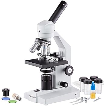 Microscopio Amscope M500 - 40x-2500x Con Fotocamera USB