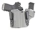 Fierce Defender IWB Kydex Holster Compatible with Glock 19 23 32 -The +1 Series -Made in USA- GEN 5 Compatible (Gunmetal Grey)