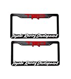 2 x TRD License Plate Frame Tundra Tacoma 4Runner Corolla FRS CAMRY SIENNA CELICA