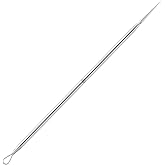 ZIZZON Titanium Lancet Needle Acne Blackhead Remover Pimple Extractor Popper Tool
