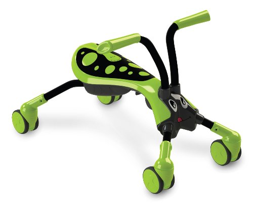 Scramblebug Toy Ride On – 4-Wheel Folding Balance Bike for