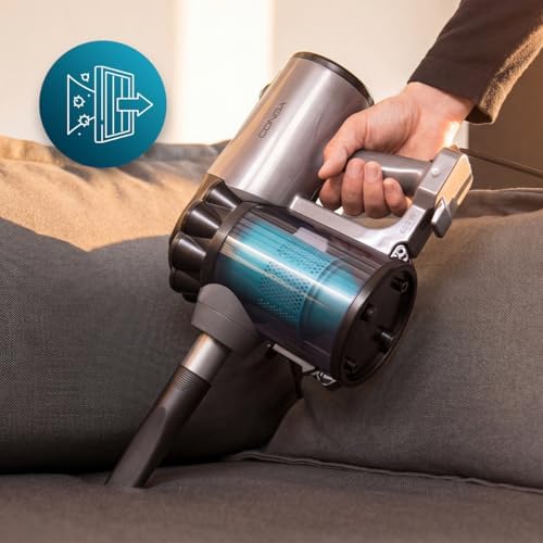 Aspirateur Balai avec Câble Conga Thunderbrush 560 Neo. 600W, 2 en 1, Technologie Cyclonique, Filtre Haute Efficacité, Rayon d'action 6 Mètres, Inclut 2 Accessoires, Câble 4,5m — photo 3 sur 8