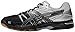 ASICS Men's Gel-Rocket 7 Indoor Court Shoe, Black/Silver, 13 M US