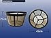 GOLDTONE Reusable Coffee Filter fits BUNN Coffee Maker and Brewer. Replaces BUNN Coffee Filter 10 Cup Basket