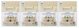 Emmy's Organics Coconut Cookies, Vanilla Bean 6 oz (Pack of 4)