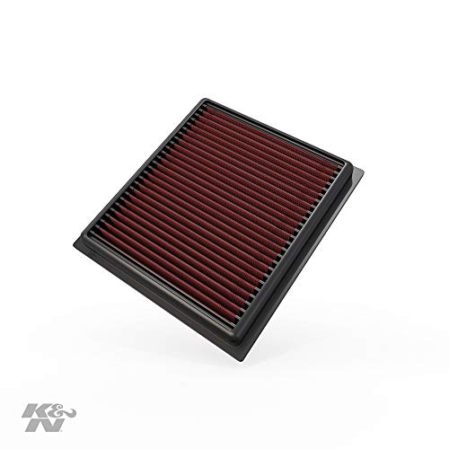 K&N Engine Air Filter: High Performance, Premium, Washable, Replacement Filter: 2014-2019 Jeep/Fiat L4 1.4/1.6/2.4 L (Compass, Renegade, 500x) , 33-5034