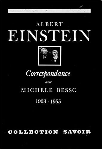 Correspondance Avec Michele Besso 1903 1955 Hr Hors Collec French Edition Albert Einstein Michele Besso 9782705658984 Amazon Com Books