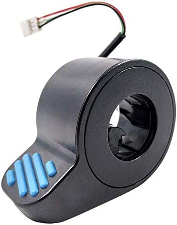 Finger Throttle Durable Electric Scooter Parts,Throttle Accelerator Replacement Fit for Ninebot ES1/ES2/ES3/ES4 Electric Scooter(Black)