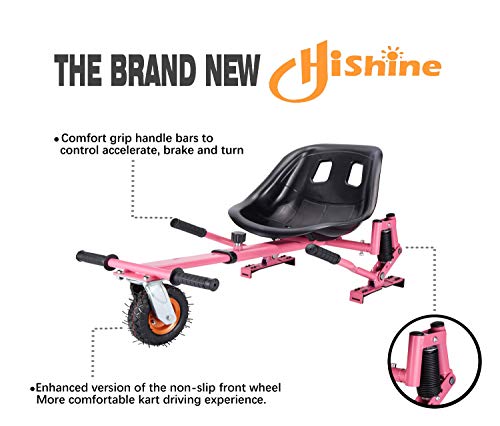 Hishine-New-Electric-Hoverboards-Parts-Go-Kart-with-Shock-Absorption-Fun-for-Kids-Fits-6inches8inches10inches-Hoverboards-Electric-2-Wheels-Balance-Scooter