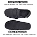 Secret Slippers Men’S Adjustable Extra Wide Width Slippers Suitable For Arthritis Edema Diabetic Swollen Feet Shoes, Black Mesh, 11 M USthumb 2