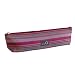 della Q Long Zipper Knitting Case for Notions (9" W x 2.5" H x 1.5" D); 004 Red Stripes 1102-1-004