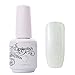 Clou Beaute Gelpolish 15ml Soak Off UV Led Gel Polish Lacquer Nail Art Manicure Varnish Color Glitter White 1367
