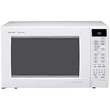 Sharp R-930AW 1-1/2-Cubic Feet 900-Watt Convection Microwave, White