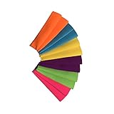 CSBD 12 Pack Premium Ice Pop & Popsicle Holder Sleeves - 100% Neoprene Fabric with Stitched Edges (12, Assorted)