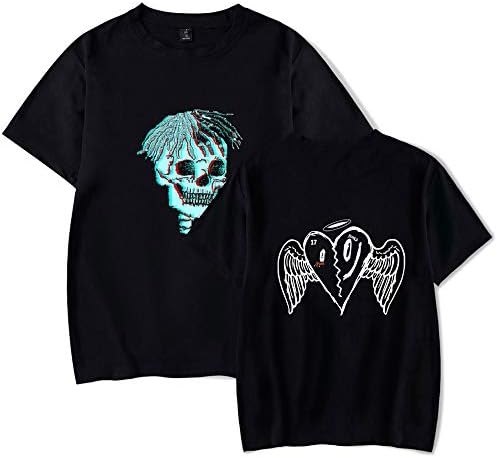 INEEDU Unisex T-Shirt R.I.P Xxxtentacion T-Shirt Printed Top Crew Neck Shirt Short Sleeve Printed Tee Shirt