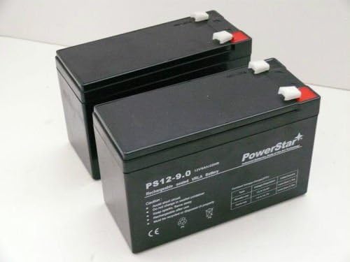 PowerStar PS12-9-2Pack-239 24V Peg Perego Battery Replacements