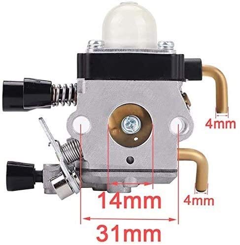 FS85 Vergaser + Luftfilterabdeckung für FS75 FS80 FS 85 KM80 KM85 FC75 Rasentrimmer Freischneider Tune Up Kits – Bild 5