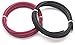 EWCS 2/0 Gauge Premium Extra Flexible Welding Cable 600 Volt - Combo Pack - Black + Red- 10 Feet of Each Color - Made in The USA