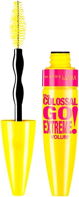Maybelline Colossal Go Extreme Mascara Black 9.5ml Extreme Volume Clump-Free