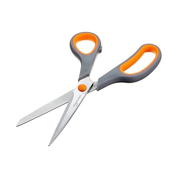 Amazon Basics Multipurpose, Comfort Grip, Titanium Fused, Stainless