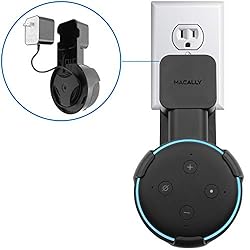 Macally Outlet Echo Dot Wall Mount Holder for