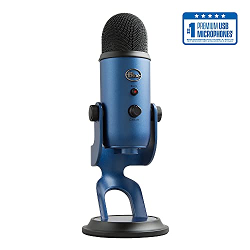 Blue-Microfono-USB-profesional-Yeti-para-grabacion-streaming-podcasting-radiodifusion-gaming-voz-en-off-y-mas-multipatron-Plugn-Play-en-PC-y-Mac-Azul-Oscuro