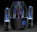 SoundSOUL New Version Music Fountain Amplifier Dancing Water Speakers/Wi-Fi Portable Wireless Bluetooth 4.0 Water Speaker, Black