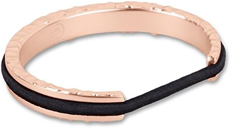 Hair Tie Bracelet - Artisan by Maria Shireen - Matte Finish Aluminum - Rose Gold