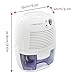 Comforday Premium Compact Dehumidifier - Thermo-Electric, Portable, Peltier Technology, 500ML Water Tank, Effective up to 1100 Cubic Feet, Perfect for Room and Closet
