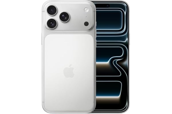 Apple iPhone 17 Pro Max, US Version, 1TB, eSIM, Silver- Unlocked (Renewed Premium)