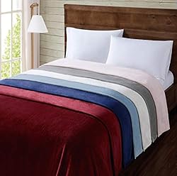 Truly Soft Velvet Plush Twin XL Blanket in Blush